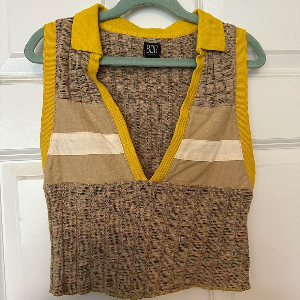 BDG collared top